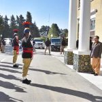 Prime Minister Muhammad Shehbaz Sharif receives guard of honor at Governor House