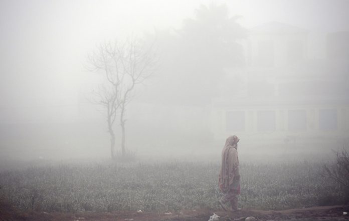 A dense blanket of fog envelops the entire Federal Capital during the early morning hours