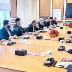 Federal Minister for Commerce Jam Kamal Khan meets Chinese Ambassador to Pakistan Jiang Zaidong to discuss enhanced agricultural trade and broader economic cooperation.