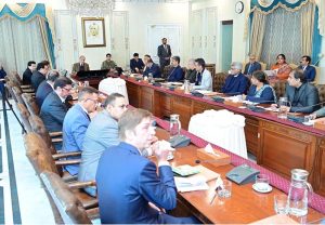 Prime Minister Muhammad Shehbaz Sharif chairs a meeting on Gemstones sector reforms