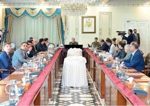 Prime Minister Muhammad Shehbaz Sharif chairs a meeting on Gemstones sector reforms