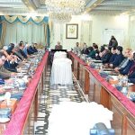 Prime Minister Muhammad Shehbaz Sharif chairs the Federal Cabinet Meeting.