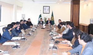 Federal Minister for Climate Change and Environmental Coordination Dr Musadik Malik chairs a high-level meeting on Environmental Protection of Pakistan