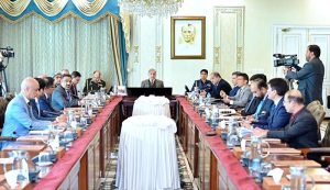 Prime Minister Muhammad Shehbaz Sharif chairs a meeting regarding NAVTTC.