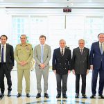 Prime Minister Muhammad Shehbaz Sharif and CDF & COAS Syed Asim Munir witnessing signing of MoU between the Government of Pakistan and SC Financial Technologies LLC, an affiliated entity of World Liberty Financial, regarding digital payment architectures for cross border transactions while Minister for Finance Muhammad Aurangzeb and CEO World Liberty Financial Mr. Zachary Witkoff signing on behalf of the respective sides. APP/MAF/FHA