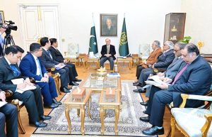 The Union Minister for Foreign Affairs of the Republic of the Union of Myanmar, H.E. U Than Swe called on Prime Minister Muhammad Shehbaz Sharif.