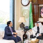 Federal Minister for Petroleum, Mr. Ali Pervaiz Malik, met with H.E. Nawaf bin Saeed Ahmad Al-Malkiy, Ambassador of the Kingdom of Saudi Arabia to Pakistan