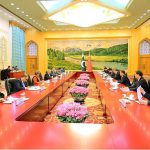 Deputy Prime Minister and Foreign Minister, Senator Mohammad Ishaq Dar held meeting with the Executive Vice Premier of China, Mr. Ding Xuexiang