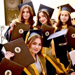 Successful students display their degrees during the 23rd convocation 2026 at Isra University