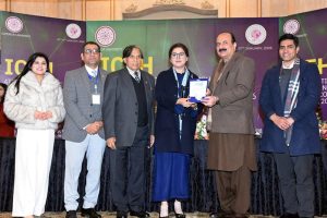 Chairman Prime Minister’s Youth Programme, Rana Mashhood Ahmad Khan addressing the ceremony of the 4th International Research Conference on Finance, Economics and Humanities