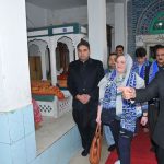 Italian Ambassador to Pakistan Marilina Armellin pays a visit to the shrine of Hazrat Musa Pak Shaheed