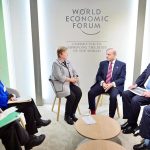 Prime Minister Muhammad Shehbaz Sharif meets with Managing Director of the International Monetary Fund Ms. Kristalina Georgieva on the sidelines of 56th Annual meeting of the World Economic Forum