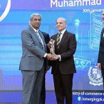 Prime Minister Muhammad Shehbaz Sharif presents awards to leading exporters of the country