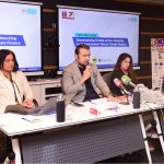 Advisor to Finance Minister Khurrum Shehzad speaking during a panel discussion on 'Improving Access, Data, and Local Decision-Making' at an event titled 'Decentralizing Climate Action: Unlocking Local Governments Role in Climate Finance' at IBA City Campus