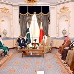 President Asif Ali Zardari in a meeting with His Majesty King Hamad bin Isa Al Khalifa Al-Qudaibiya Palace