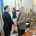 The delegation of Assan Khidmat Markaz Azerbaijan, led by Ulvi Mehdiyev, Chairman of the State Agency for Public Service and Social Innovations called on Prime Minister Muhammad Shehbaz Sharif