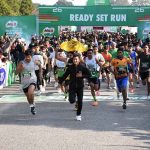 A large number of participants take part in the Islamabad Marathon 2026 at F-9 Park