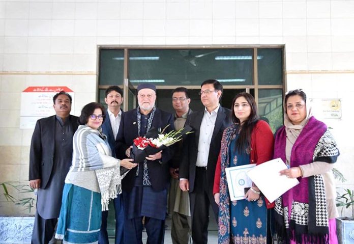 Federal Minister for Poverty Alleviation and Social safety Syed Imran Ahmad Shah visits National Institute of Rehabilitation Medicine (NIRM) Islamabad to review the Medical Assistance under PBM being given to deserving patients