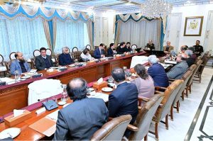 Prime Minister Muhammad Shehbaz Sharif chairs a meeting on Gemstones and Minerals.
