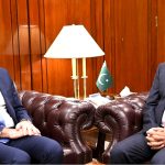 High Commissioner of Australia Mr. Timothy Kane called on Speaker National Assembly Sardar Ayaz Sadiq at Parliament House