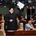 Sindh Chief Minister Syed Murad Ali Shah addresses the Sindh Assembly on the Gul Plaza fire tragedy.
