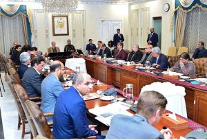 Prime Minister Muhammad Shehbaz Sharif chairs a meeting on Gemstones and Minerals.