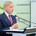 Prime Minister Muhammad Shehbaz Sharif address the inaugural ceremony of Pakistan Asan Khidmat Center
