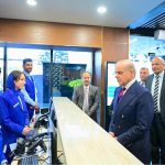Prime Minister Muhammad Shehbaz Sharif receives briefing regarding various facilities and services provided at the Pakistan Asan Khidmat Center
