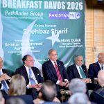 Prime Minister Muhammad Shehbaz Sharif addresses Pakistan Breakfast at Pakistan Pavilion on the sidelines of the 56th Annual meeting of the World Economic Forum