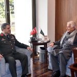 Chief of the General Staff of the Turkish Armed Forces General Selçuk Bayraktaroğlu called on the Defence Minister Khawaja Muhammad Asif