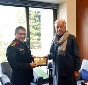 Chief of the General Staff of the Turkish Armed Forces General Selçuk Bayraktaroğlu called on the Defence Minister Khawaja Muhammad Asif