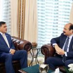 Pakistan's High Commissioner meets Chairman PMYP at London