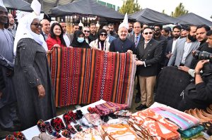 Coordinator to the Prime Minister on Tourism Sardar Yasir Ilyas Khan inaugurates the two-day Pakistan Tourism, Sports and Family Festival at Sports Complex