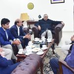 Federal Tax Ombudsman (FTO) Mr. Zafar ul Haq Hijazi holds an interactive session with media representatives at the FTO Secretariat in the federal capital