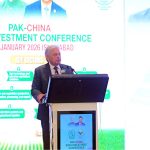 - Federal Minister for National Food Security and Research Rana Tanveer Hussain addressing the Pakistan-China Investment Conference, reaffirming Pakistan's commitment to facilitating Chinese investment in agriculture and food security sectors in federal capital.