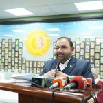 Federal Minister for National Heritage and Culture Division Aurangzeb Khan Khichi addressing the inaugural ceremony of the second ten-day Inter-provincial Residential Program for Young Writers, at Pakistan Academy of Letters (PAL)