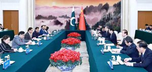 Speaker National Assembly Sardar Ayaz Sadiq calls on Chairman Chinese People's Political Consultative Conference, Mr. Wang Huning