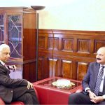 Chairman Prime Minister’s Youth Programme, Rana Mashhood Ahmad Khan in a meeting with the Deputy Secretary General Commonwealth