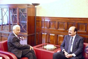 Chairman Prime Minister’s Youth Programme, Rana Mashhood Ahmad Khan in a meeting with the Deputy Secretary General Commonwealth