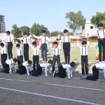 Students from county schools and colleges take part in various sports during GALA 2026 at WAPDA Ground