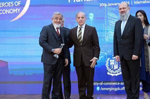 Prime Minister Muhammad Shehbaz Sharif presents awards to leading exporters of the country