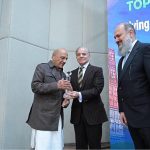 Prime Minister Muhammad Shehbaz Sharif presents awards to leading exporters of the country