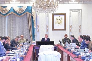 Prime Minister Muhammad Shehbaz Sharif chairs the Federal Cabinet Meeting