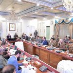 Prime Minister Muhammad Shehbaz Sharif chairs the Federal Cabinet Meeting