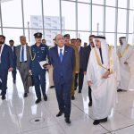 President Asif Ali Zardari being briefed by the Economic Development Board of Bahrain, in the presence of Deputy Prime Minister of Bahrain Shaikh Khalid bin Abdulla Al Khalifa