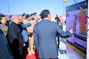 Prime Minister Muhammad Shehbaz Sharif receives briefing regarding development projects across Balochistan