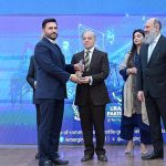 Prime Minister Muhammad Shehbaz Sharif presents awards to leading exporters of the country
