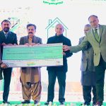 Prime Minister Muhammad Shehbaz Sharif distributes cheques among flood affectees of Balochistan