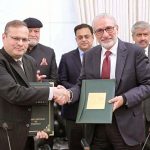 Secretary Ministry of Economic Affairs, Mr Muhammad Humair Karim, and Vice President of Islamic Development Bank, Dr Rami Ahmad, signed loan agreements worth $603 million to finance the M-6 Sukkur-Hyderabad Motorway Project, Poverty Graduation of Extremely Poor and Flood Affected Households Project, and Azad Jammu and Kashmir Education Project for Out-of-School Children.