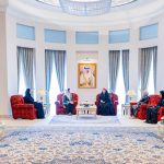 First Lady, Bibi Aseefa Bhutto Zardari in a meeting with Her Royal Highness Princess Sabeeka bint Ibrahim Al Khalifa, President of the Supreme Council for Women, at the Council’s headquarters